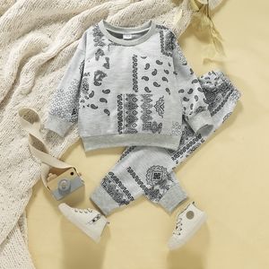 🔥NWT Kid's Paisley Print Sweatshirt & Joggers Set